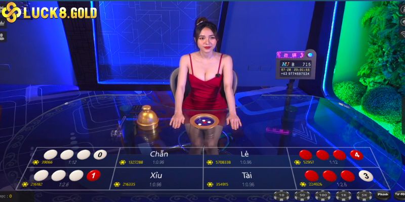 Các bước chơi Xóc đĩa Luck8